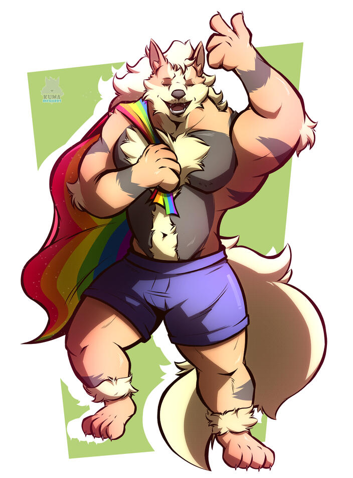 Pride Month Arcanine