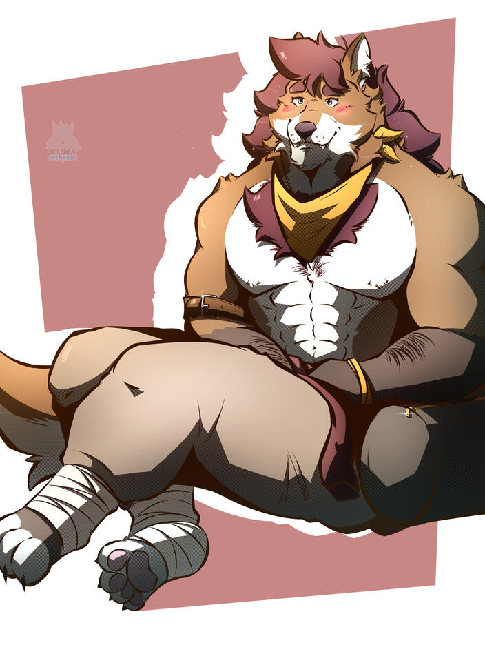 Explorer Wolf taking a break